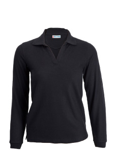  Women’s Long Sleeve Polo Shirt