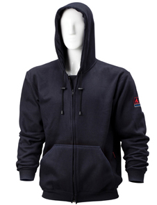 Premium FR full zip hooded fleece jacket