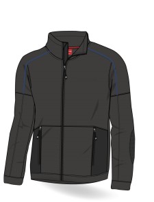 Premium French Terry Water Repellant Fleece Jacket